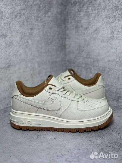 Кроссовки мужские nike air force 1 pecan