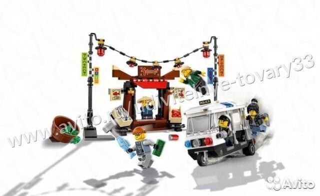 Лего (lele) lego Ninja Ограбление киоска, 263 дет