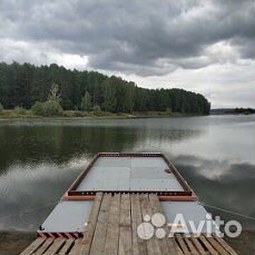 Тримаран-плот-платформа