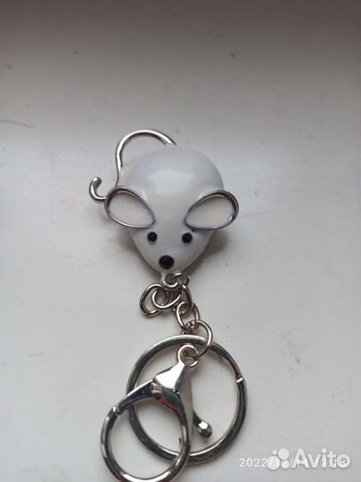 Брелок мышка мышь подарок