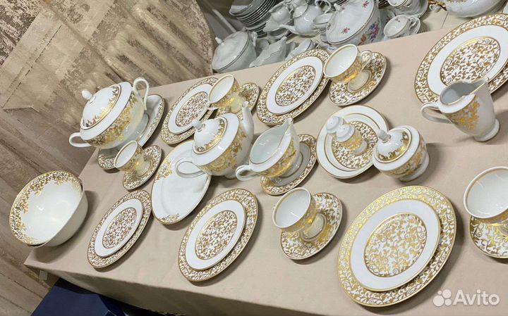 Чешский чайно–столовый сервиз