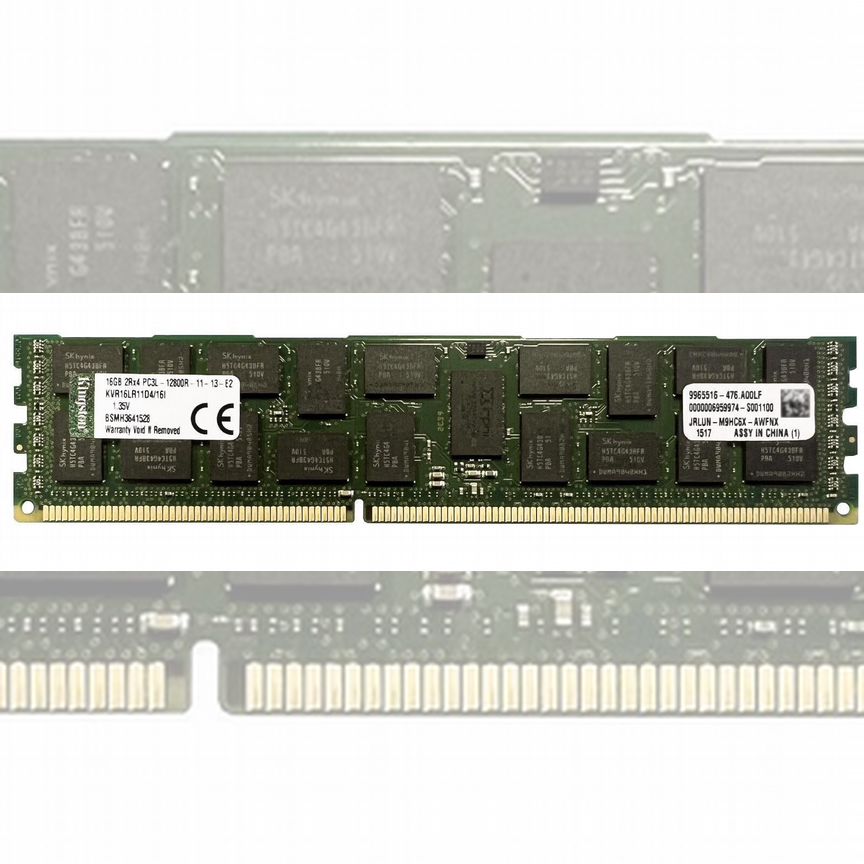 [KVR16LR11D4/16I] Оперативная Память Kingston 16gb Kvr16lr11d4/16i