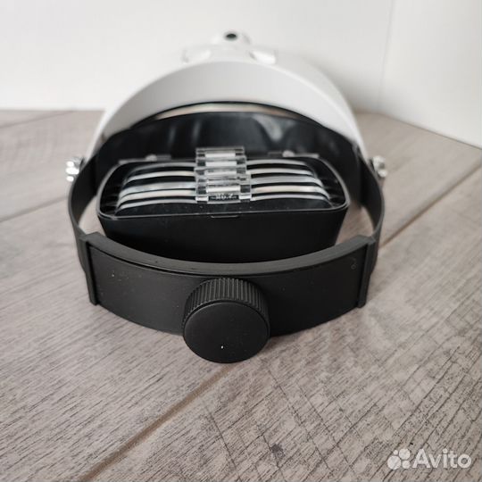 Лупа налобная с подсветкой