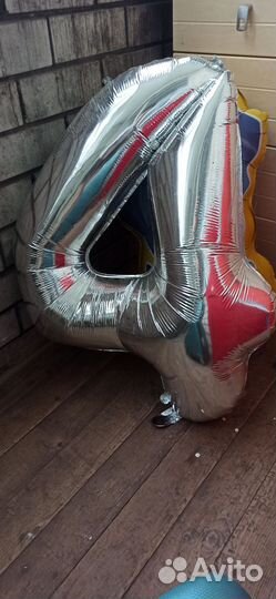 Фольгированные шары цифры