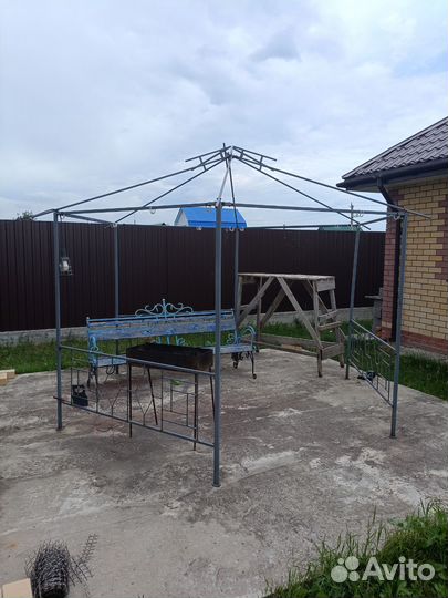 Каркас летнего шатра