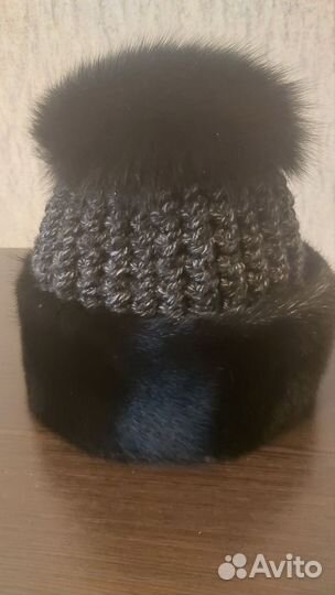 Шапка зимняя меховая женская