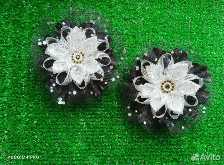 Школьные бантики ручной работы