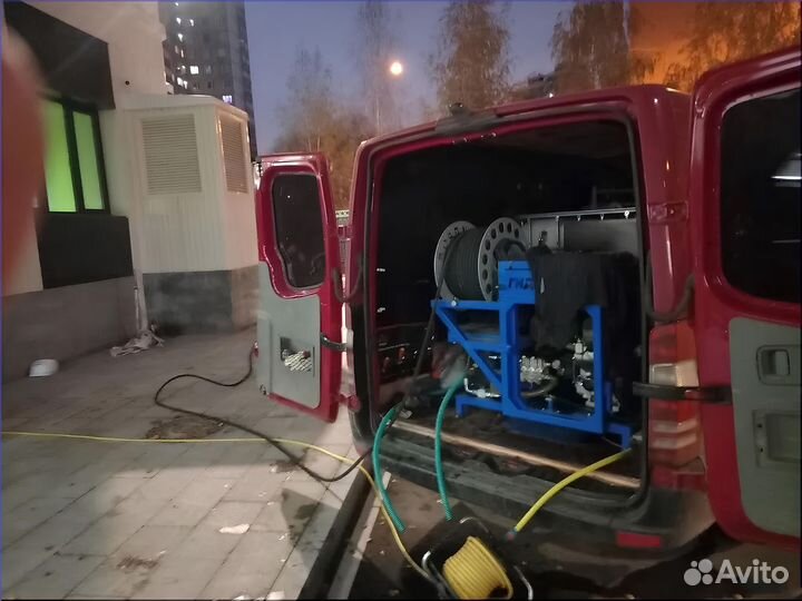 Прочистка канализации. Устранение засоров