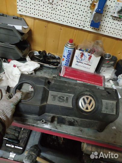 03c103925am накладка двигателя 1.4 caxa