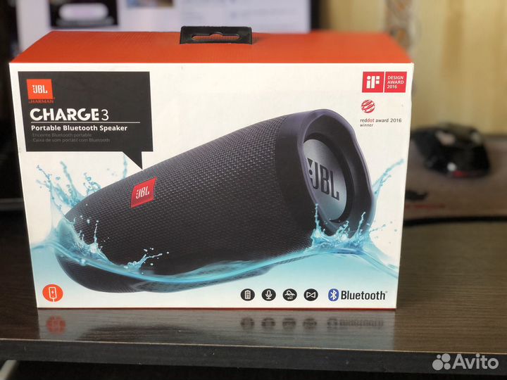 Колонка jbl charge 3 оригинал