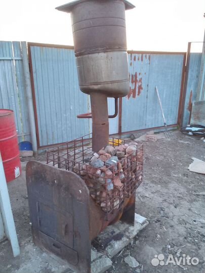 Печка для бани бу