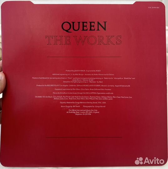 Queen - The Works UK 1984 LP NM