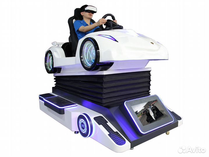 VR гонки, аттракцион виртуальной реальности