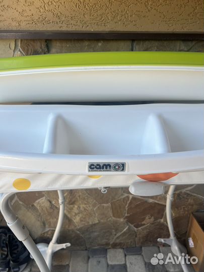 Ванночка для купания и пеленальный столик