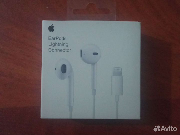 Наушники apple earpods lightning