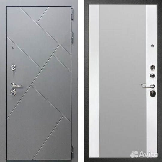 Входная металлическая дверь Броня X7 с зеркалом