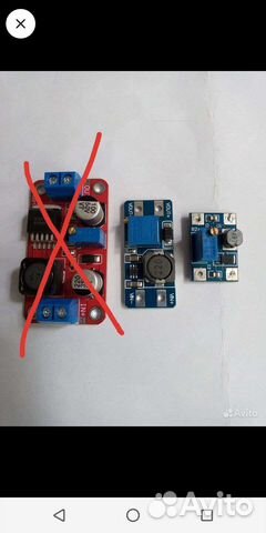 Повышающий преобразователь тока 2-5 A DC-DC