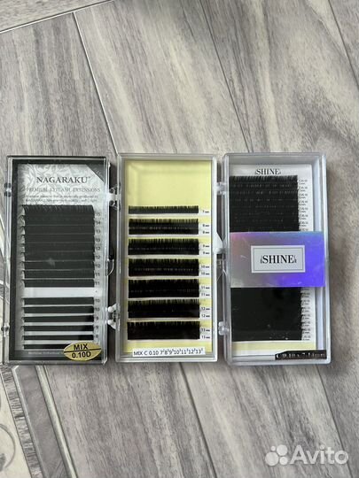 Ресницы для наращивания бу