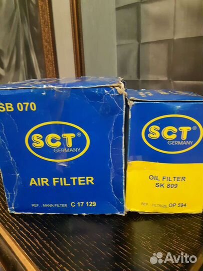 Фильтр воздушный и фильтр масляный