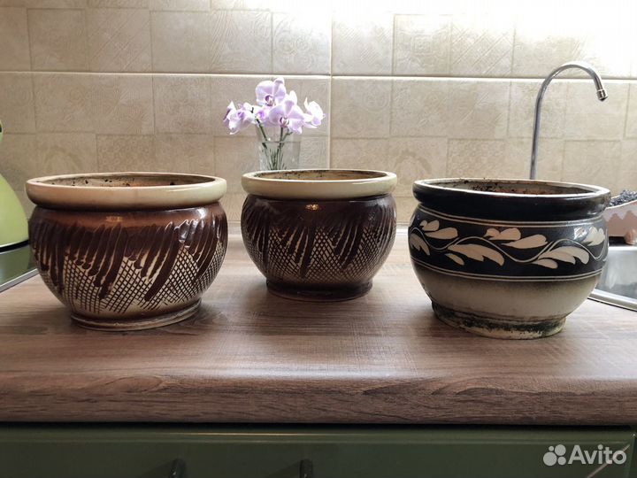 Горшок керамический