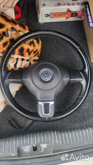 Руль volkswagen golf 6 с подушкой