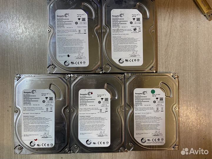 Жесткие диски 1tb, 500gb