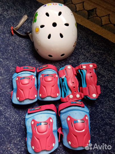 Детский шлем и защита для роликов