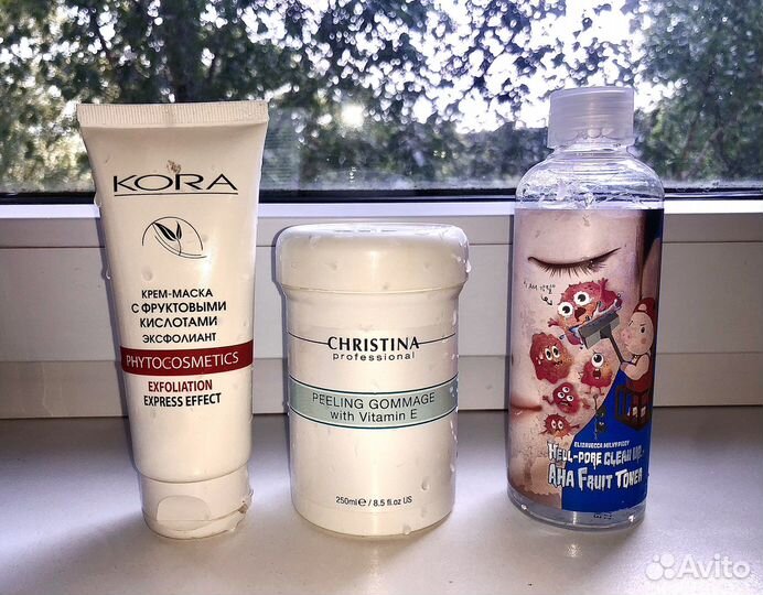 Крем-маска kora, Christina Peeling, Elizavecca