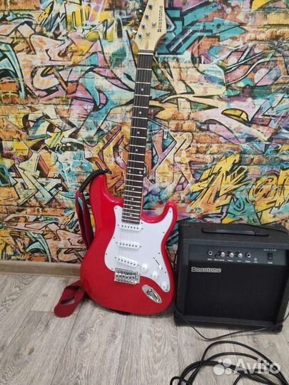 Электро гитара с комбиком