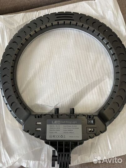 Кольцевая лампа 45 см