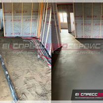 Стяжка пола полусухая от 50м2 за 1 день Рассрочка