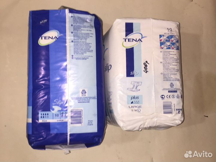 Подгузники урологические tena slip plus (L)