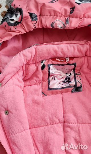 Комбинезон демисезонный для девочек