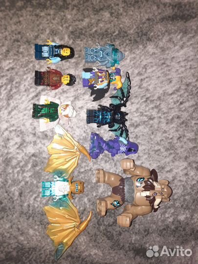 Минифигурки lego ninjago, nexo knights