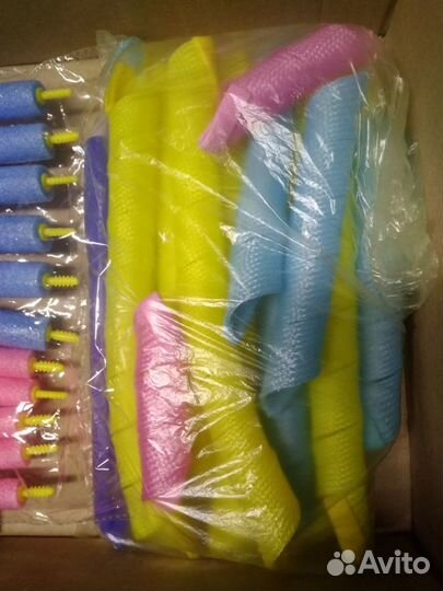 Бигуди и расческа