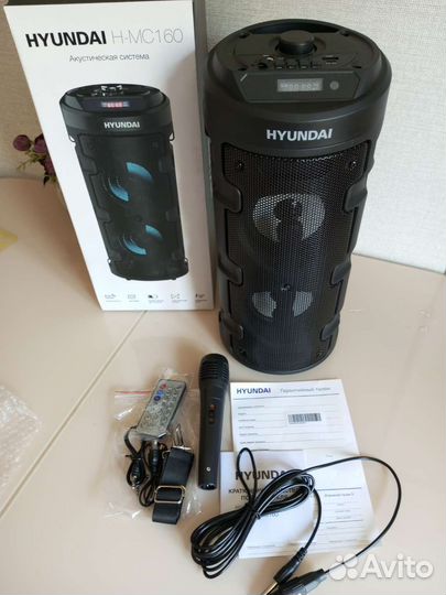 Портативная колонка hyundai bluetooth новая