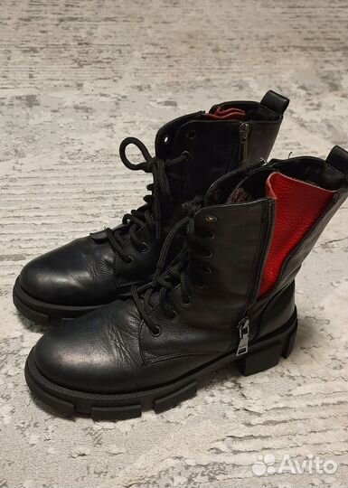 Ботинки зимние для девочки нат. кожа