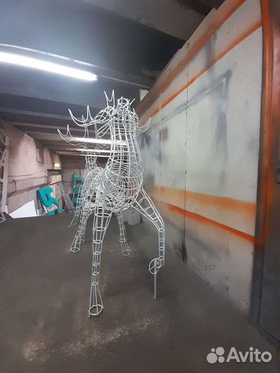 Светодиодные фигуры из проволоки 6мм