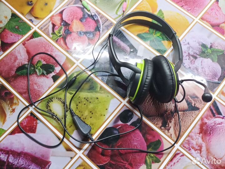 Наушники с микрофоном для пк