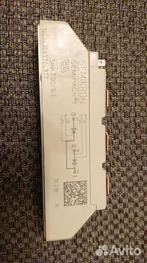 Тиристорный модуль semikron skkt 92/16e. Новые