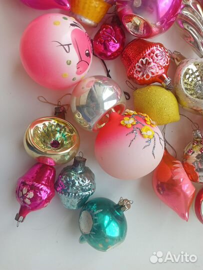 Елочные игрушки СССР