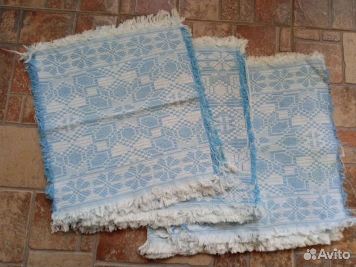 Салфетки лен времён СССР 12штук