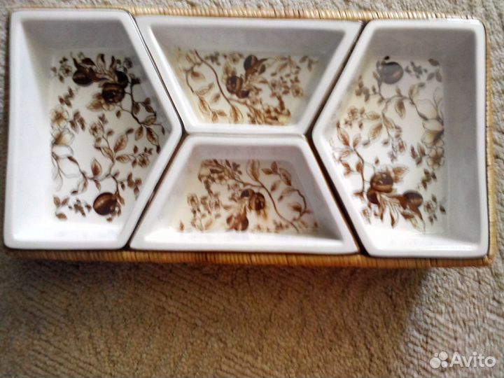 Новая менажница Rosenberg и блюдо Франция