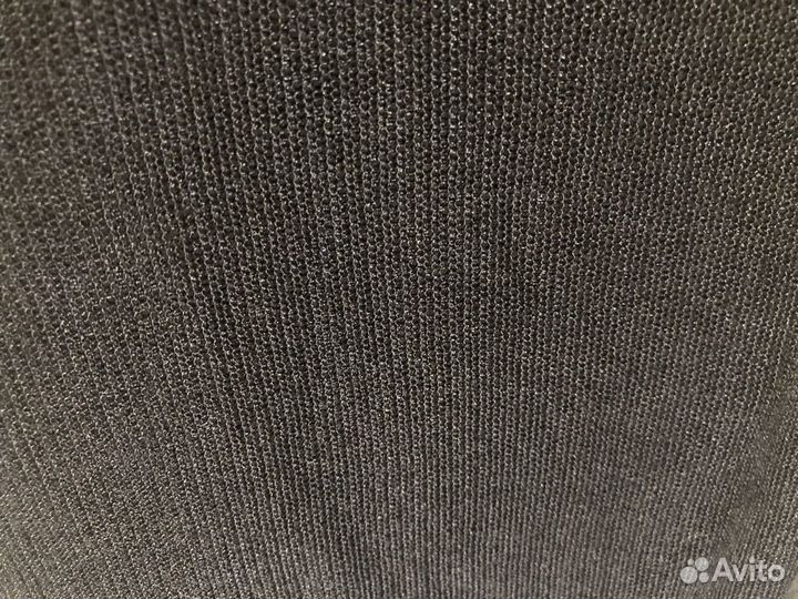 Новая ткань с пайетками чёрная, Италия, 0,5*1.30м