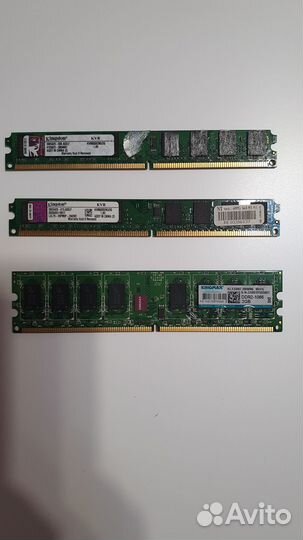 DDR2 для компьютера 512Mb, 1Gb, 2Gb