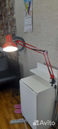 Лампа настольная для маникюра бу