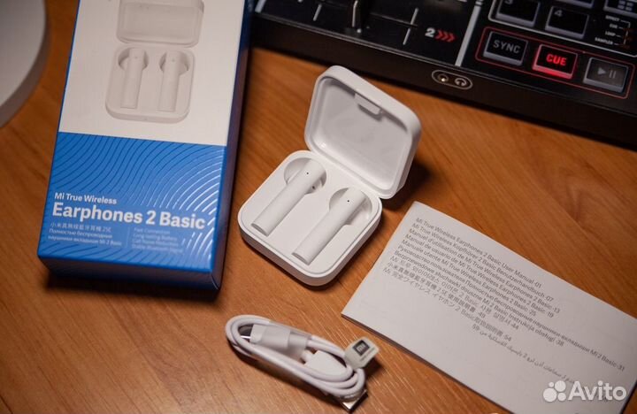 Наушники блютуз Xiaomi Mi Earphones 2 Basic