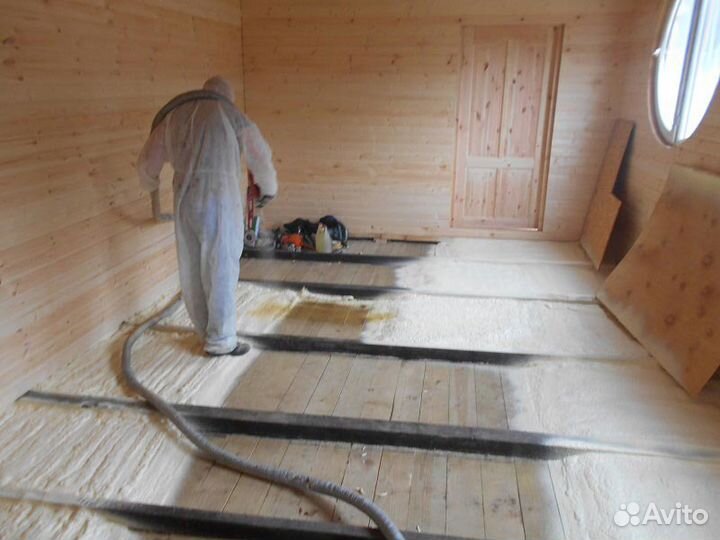 Утепление,звукоизоляция полов дома и перекрытий