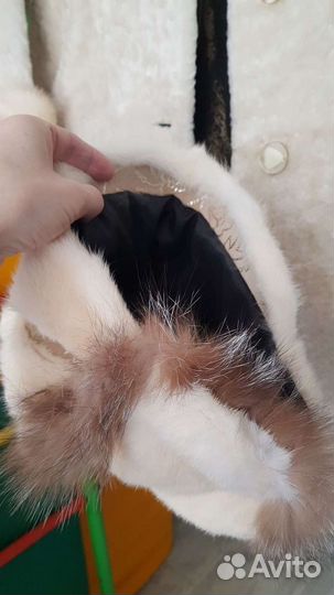 Женский норковый берет