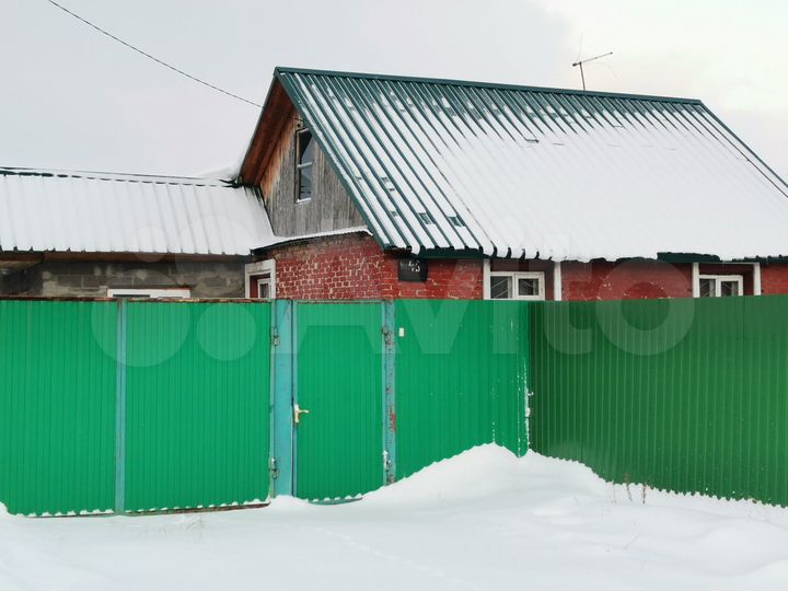 Дом 59 м² на участке 12 сот.